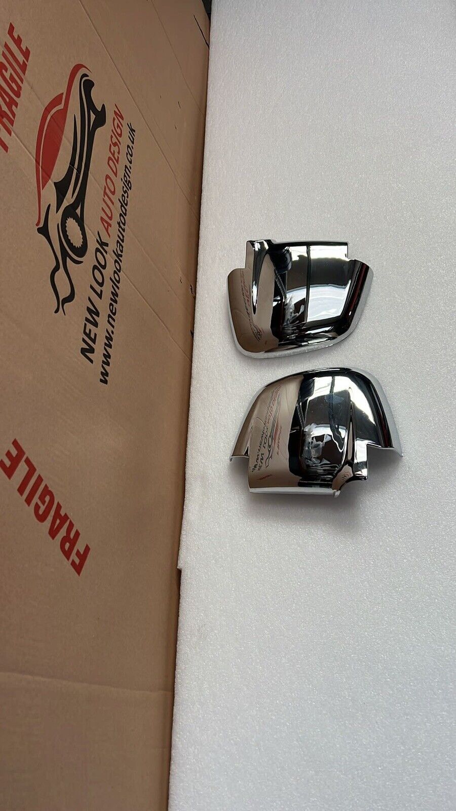 Hyundai Starex ABS Chrome Mirror Cover 2Pcs - Image 4