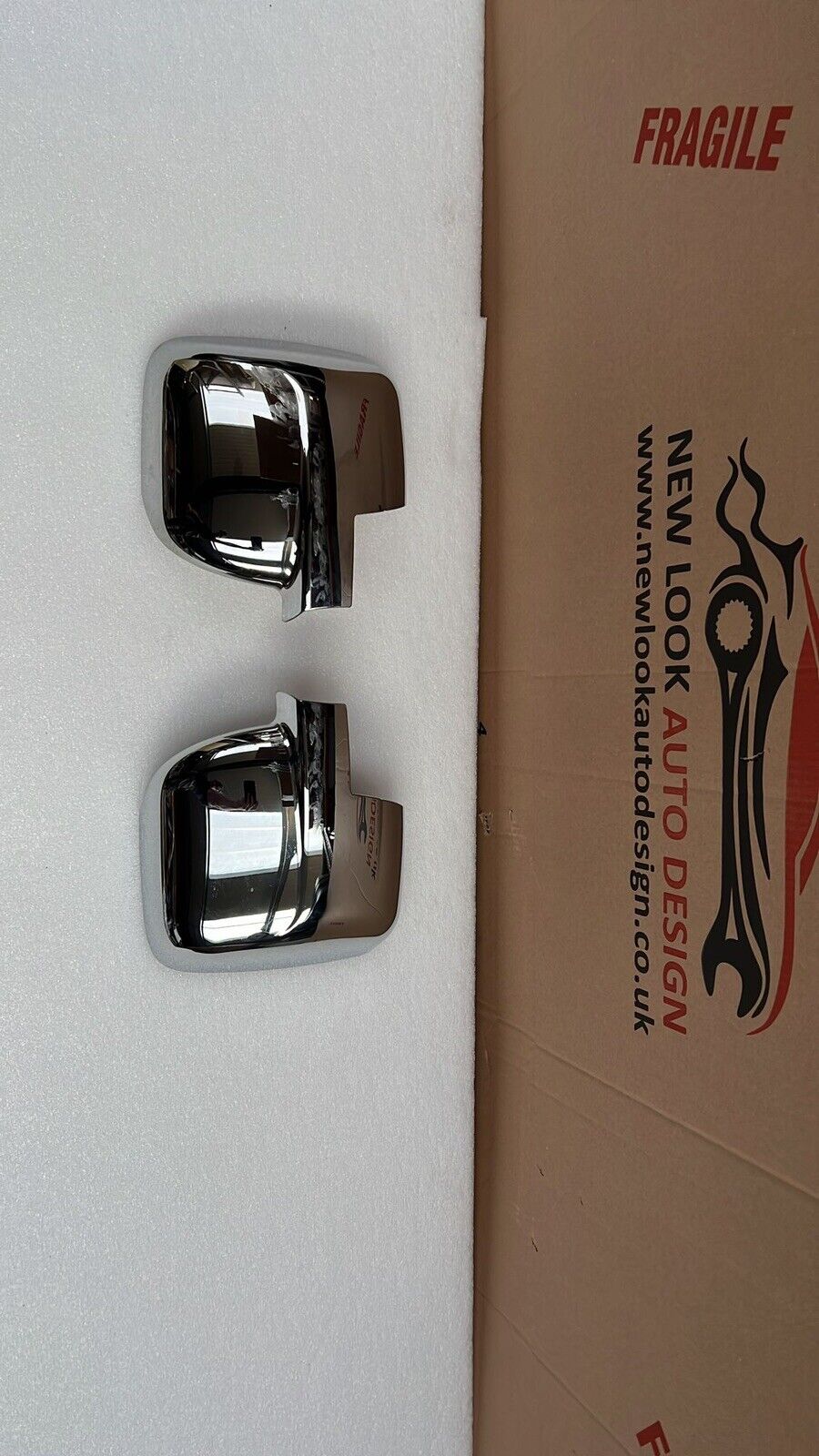 Vivaro Trafic 2015+ ABS Chrome Mirror Cover 2Pcs