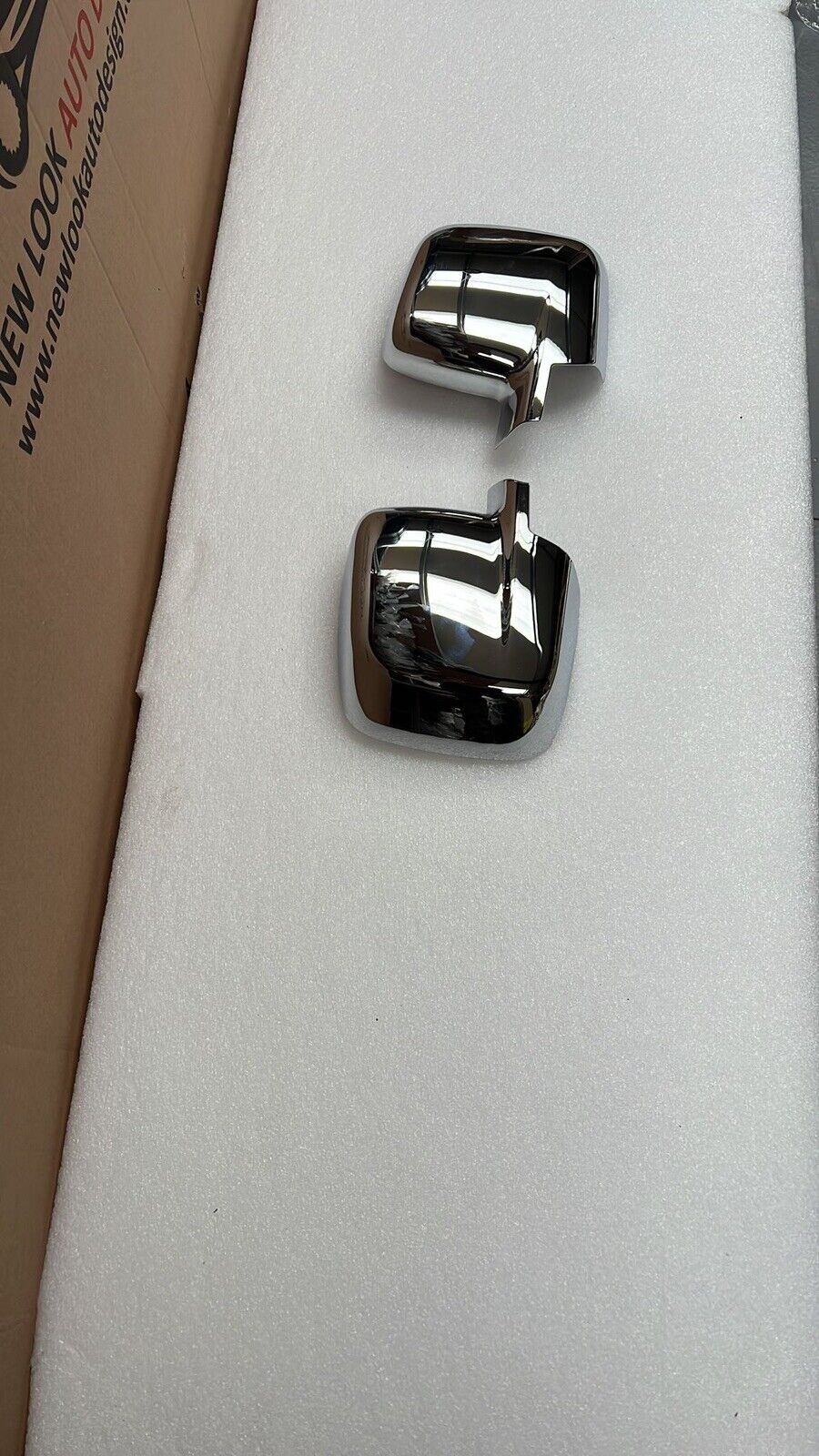 Fiorino/Bipper/Nemo 2008+ ABS Chrome Mirror Cover 2Pcs - Image 4