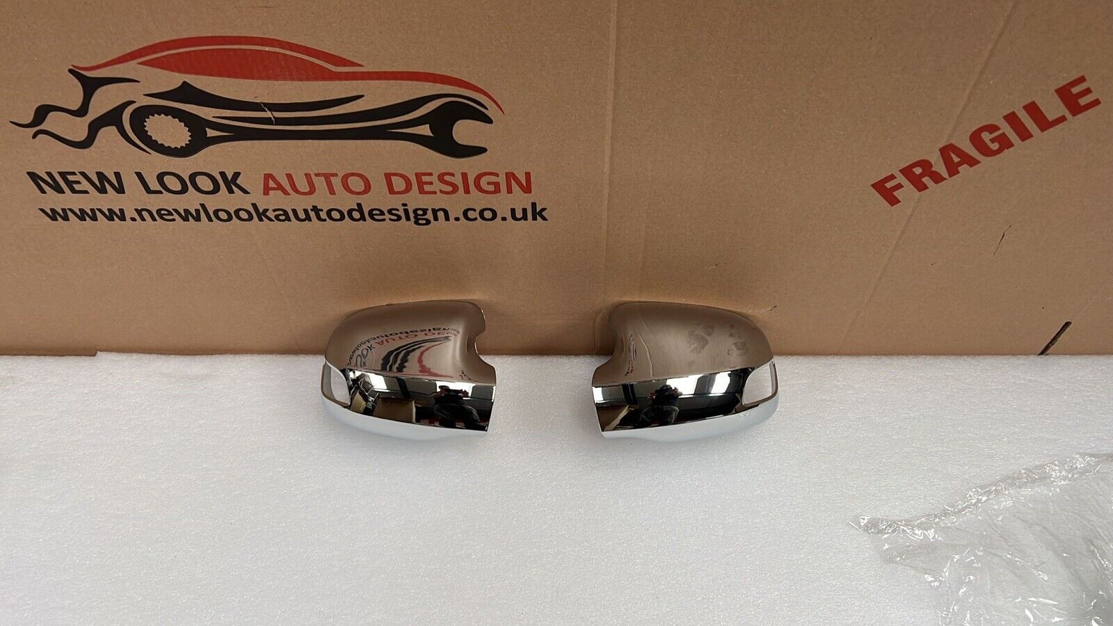 Renault Symbol 2013+ ABS Chrome Mirror Covers 2Pcs - Image 3