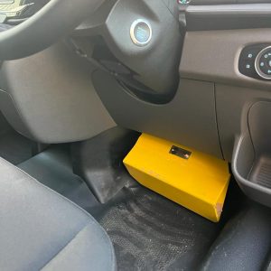 FITS TRANSIT 2013-2023 ANTI THEFT SECURITY PEDAL LOCK BOX RHD