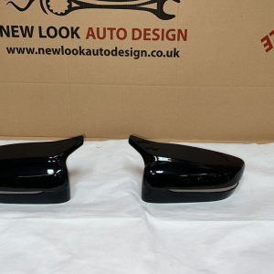 For BMW 4 Series G22/ G23/G26 Gloss Black Wing Mirror Cap Covers Set