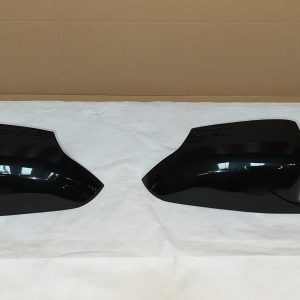 Fits Ranger T6-T6.5 Piano Black Wing Mirror Cap Covers Set