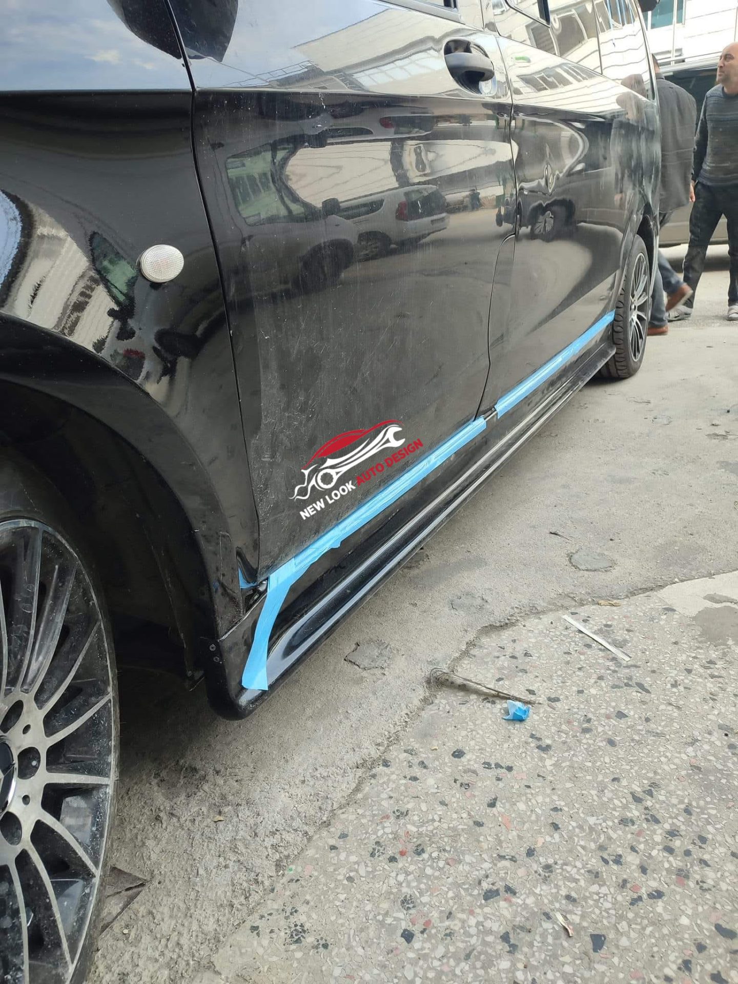 Maybach Body Kit for Mercedes V Class Vito W447 2014+ Front & Back Bumper Grill - Image 9