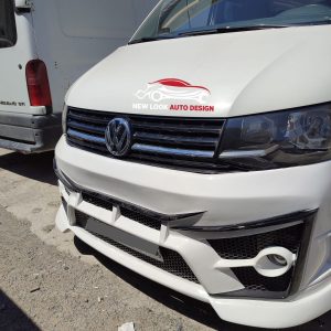Full Body Kit for VW T5 Front, Back Bumper Grill, Side Skirt & Spoiler
