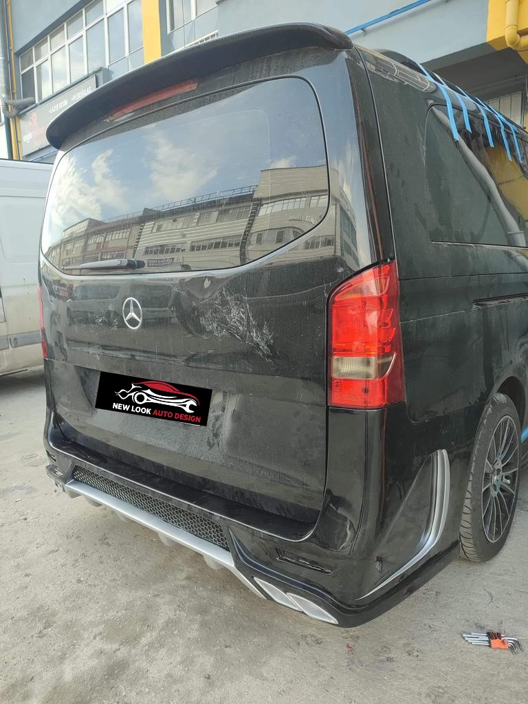 Maybach Body Kit for Mercedes V Class Vito W447 2014+ Front & Back Bumper Grill - Image 13