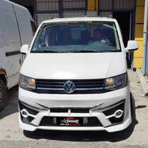 Full Body Kit for VW T5 Front, Back Bumper Grill, Side Skirt & Spoiler