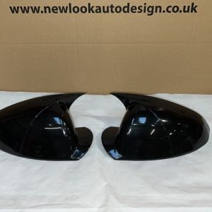 Vauxhall Insignia 2017-2021 Piano Black Bat Wing Mirror Cap Covers Set