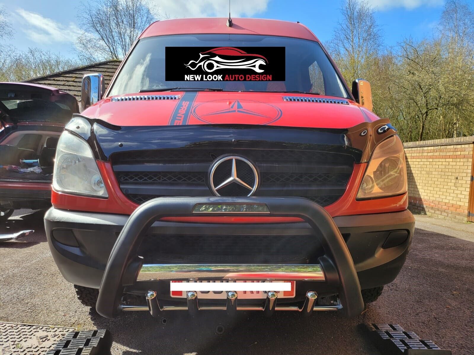 MERCEDES SPRINTER PREDATOR BULL BAR 2018+