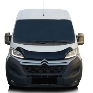 Citroen Relay 2014+ Black Bonnet Guard