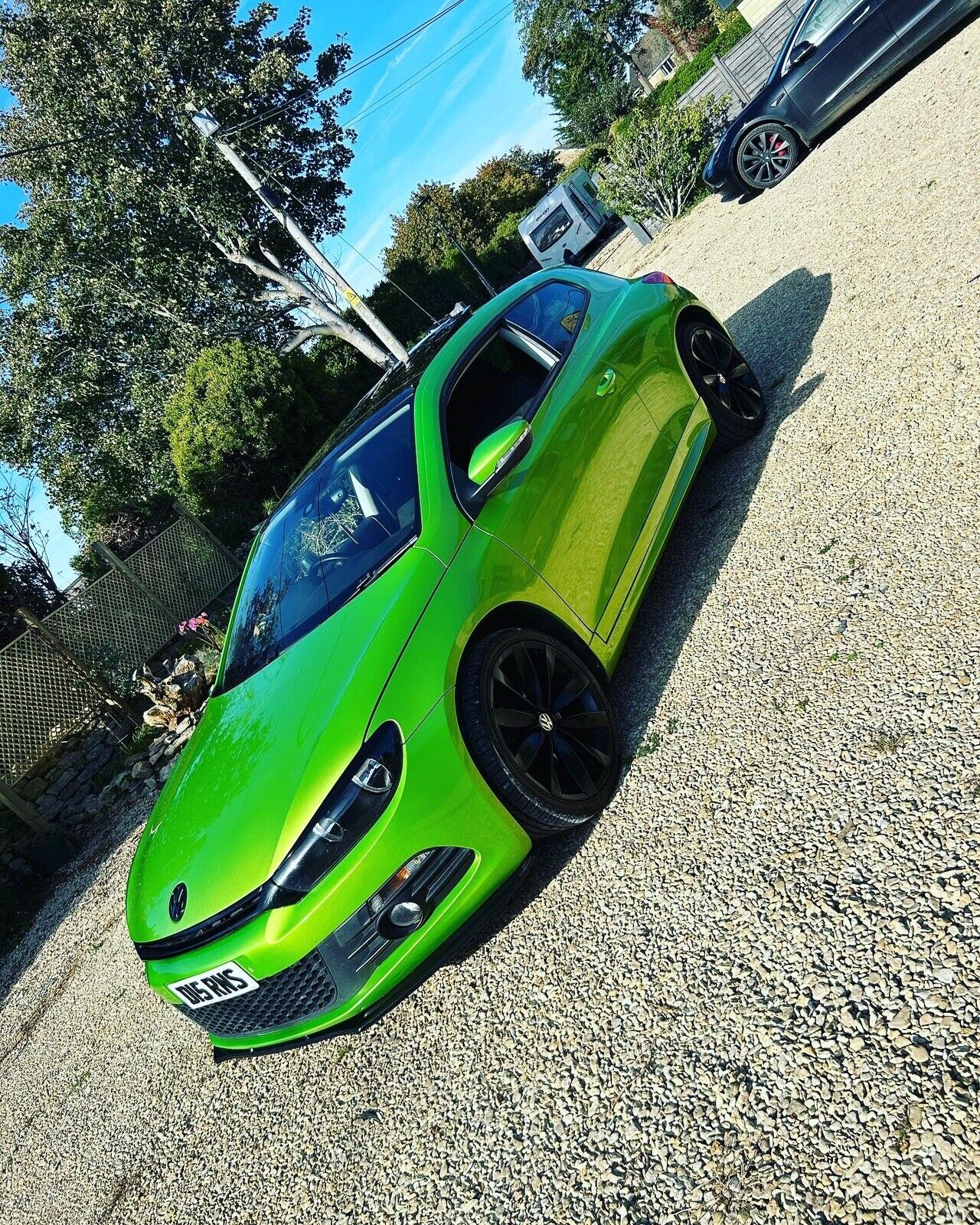 Fits VW SCIROCCO LOWER FRONT ABS GLOSS BLACK SPLITTER BUMPER LIP 2008-2017 - Image 6