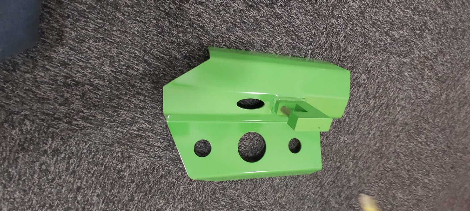 Fits VW T5/T6 Anti Theft Security Pedal Lock Box RHD Green - Image 4