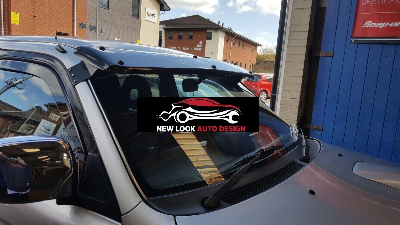 Mitsbubishi L200 2015+ Sun Visor Black Acrylic - Image 6