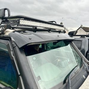 Mitsbubishi L200 2015+ Sun Visor Black Acrylic