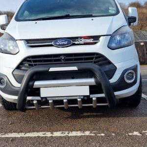 Black Bull Bar to fit Ford Custom 2012-2023