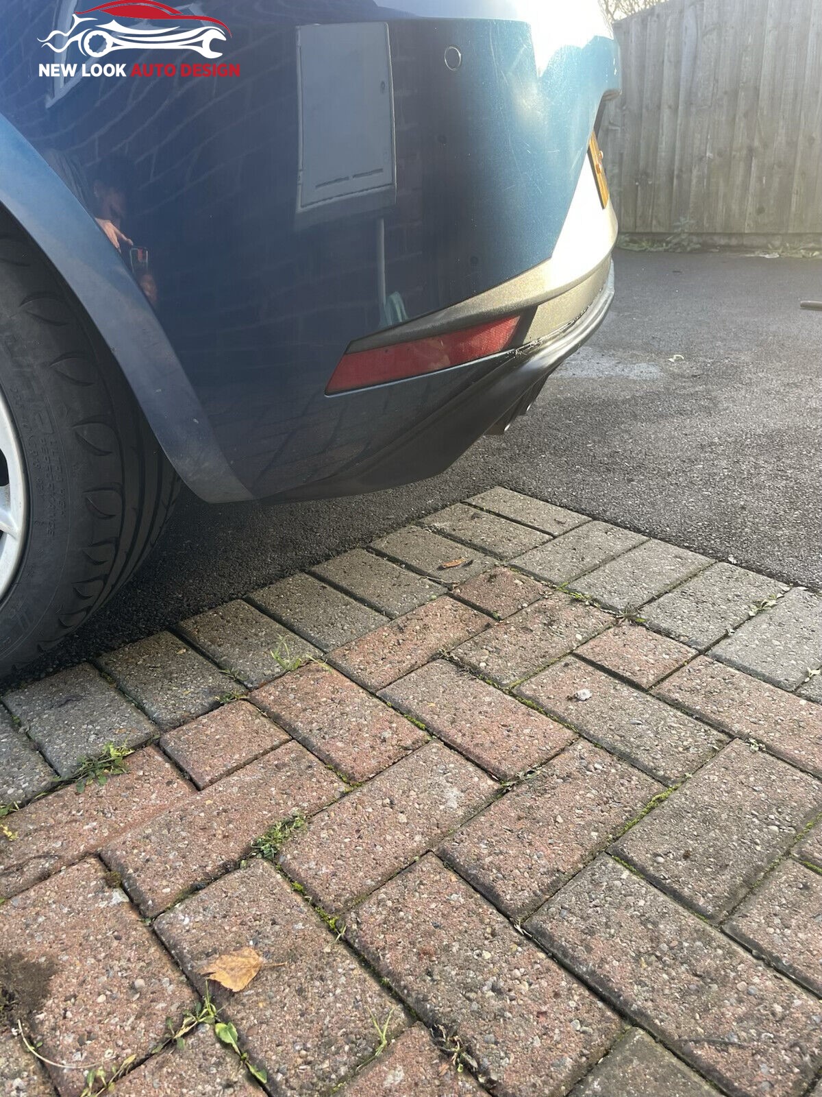 SEAT LEON FR Rear Diffuser Set ABS and LOWER FRONT ABS GLOSS BLACK SPLITTER LIP - Image 21