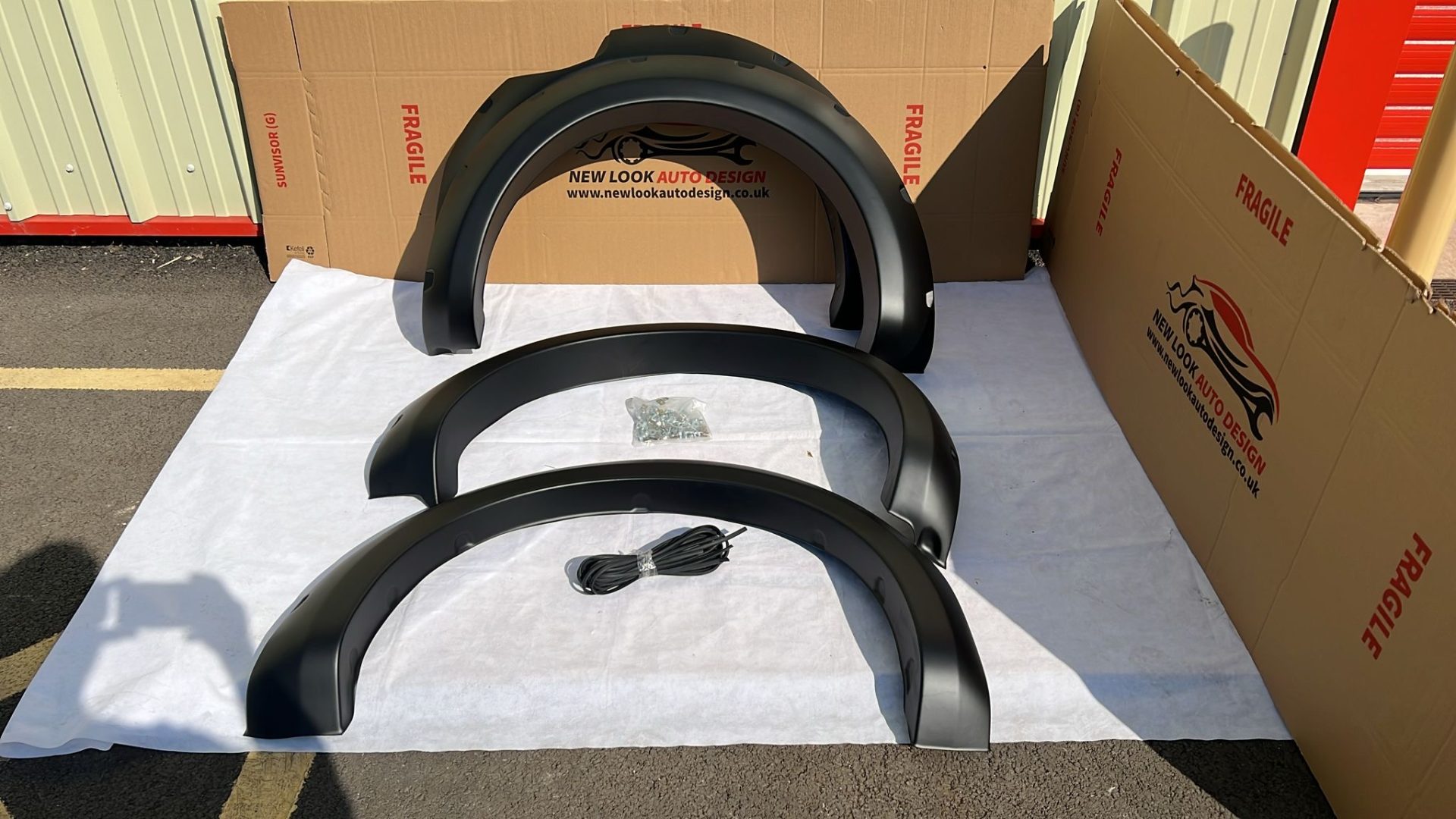 Wheel Arch and Body Cladding Black side panels for Ford Ranger 2016+ - Image 6