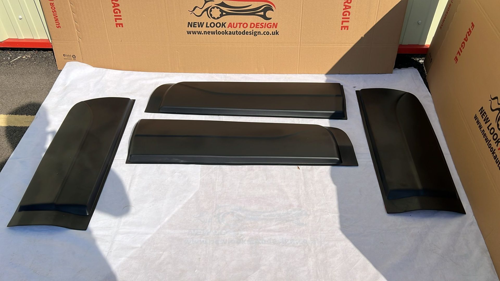Wheel Arch and Body Cladding Black side panels for Ford Ranger 2016+ - Image 7