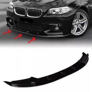 BMW F10 M 2011-2016 performance Lower Front Abs Gloss Black Splitter Bumper Lip