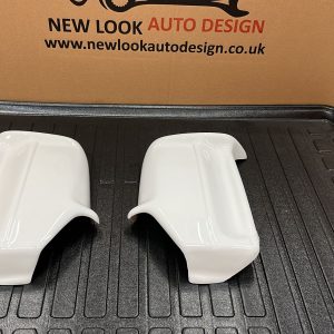 Mercedes Sprinter 2006-2014  Bat style White Wing Mirror Cap Covers Set