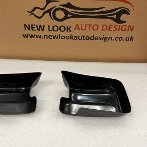 To Fit Ford Connect 2010-2014 Piano Black Wing Mirror Cap Covers Set