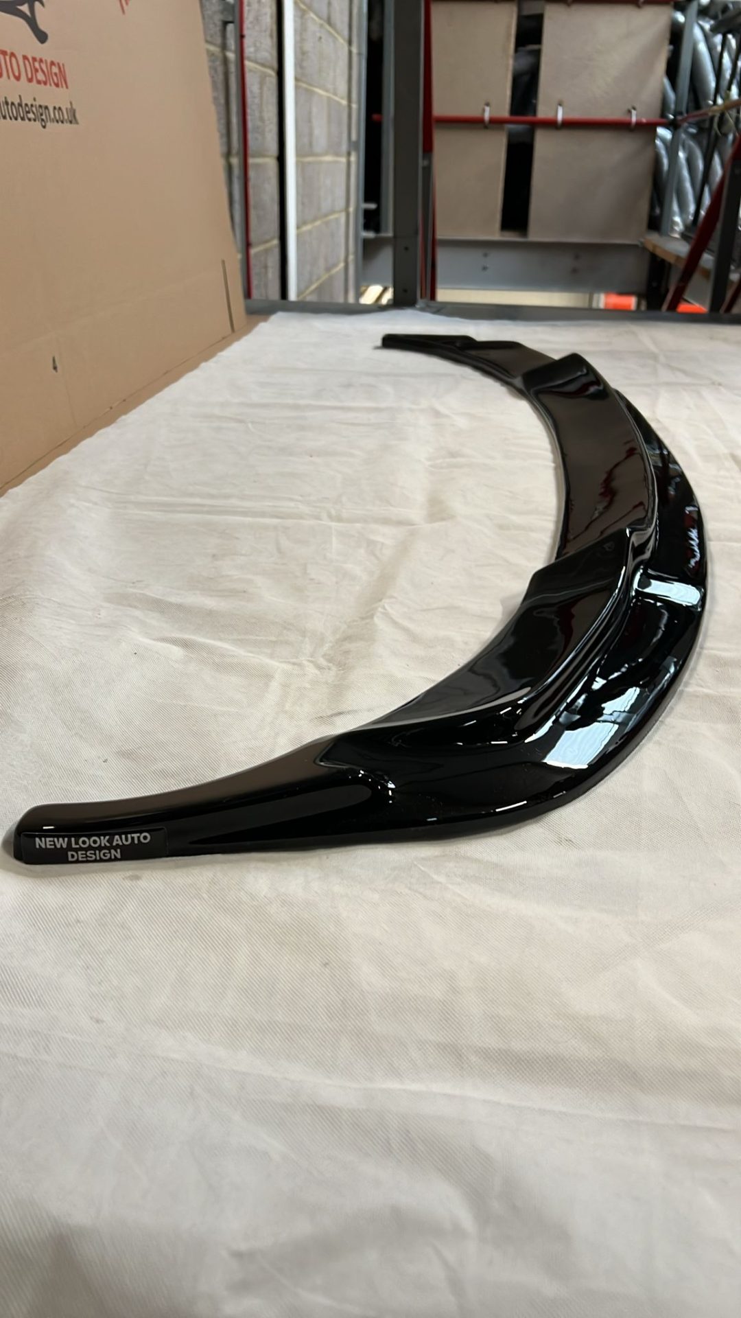 Set Black Side Skirt Extention Blades and Front Spoiler Lip for BMW 3 Series F30 F31 2012-2019 - Image 4
