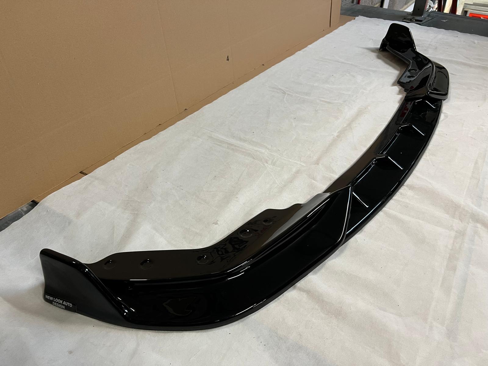 BMW 3 Series G20 G21 G28 M Sport 2019-2021 performance Lower Front Abs Gloss Black Splitter Bumper Lip - Image 4