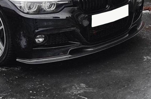 BMW F30 F31 3 series performance Lower Front Abs Gloss Black Splitter Bumper Lip - Image 7