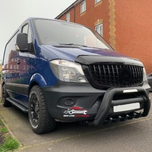 To Fit Renault Master Black Bull Bar 2011+