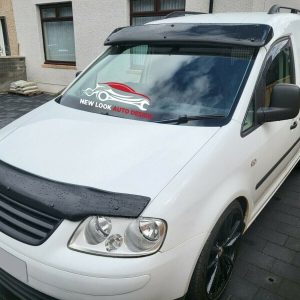 To fit VW Caddy 2004-2010 Black External Sun Visor Solid Acrylic