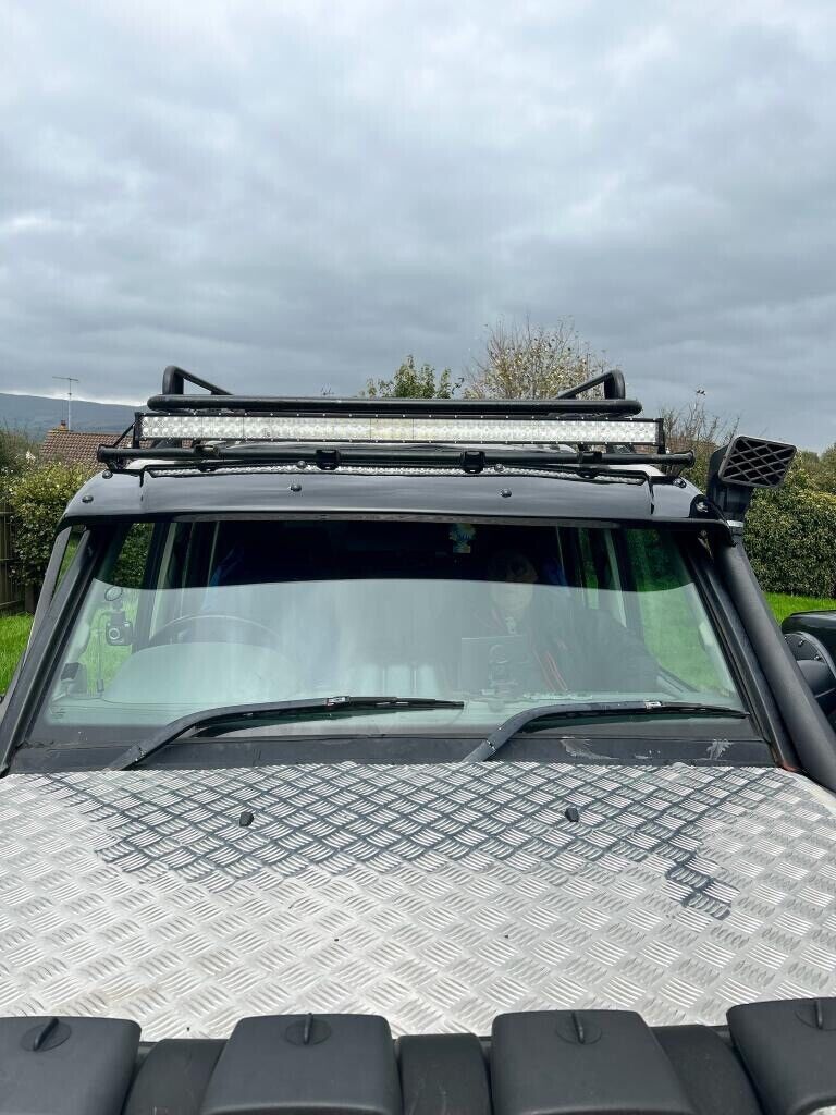 To fit Ford Ranger 2012-2020 Black External Sun Visor Solid Acrylic - Image 5