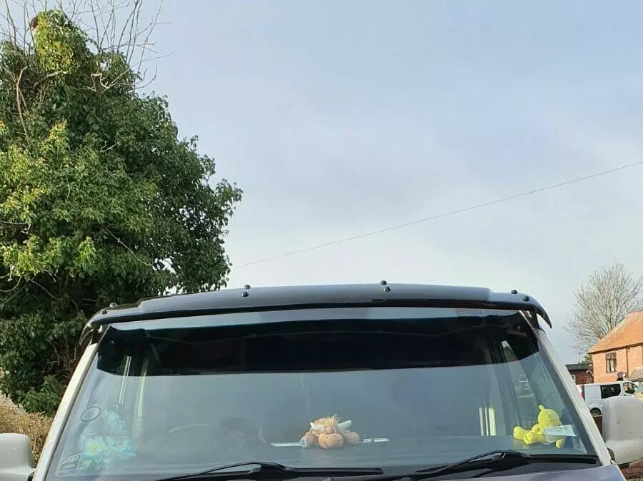 External Black Sun Visor For Renault Kangoo 2014-2021 - Image 5
