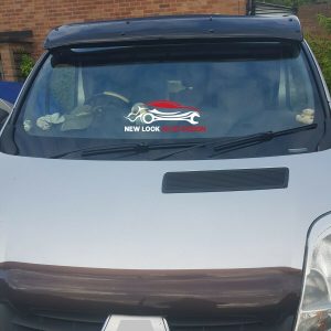 Sun Visor Solid Acrylic for Renault Trafic 2014+