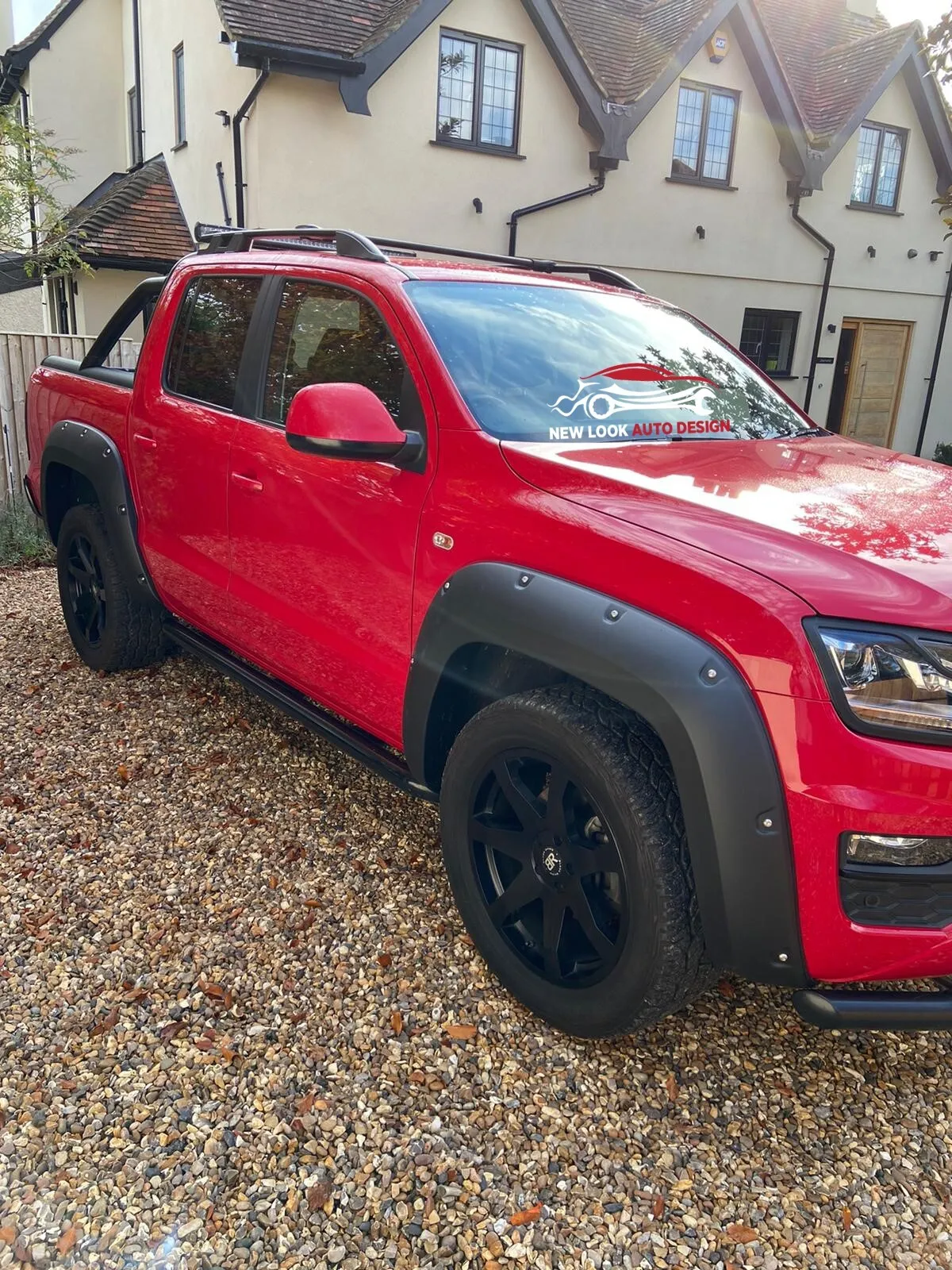 Fender Flares fits VW AMAROK 2010-2016 Wide Wheel Arch Extensions - Image 4