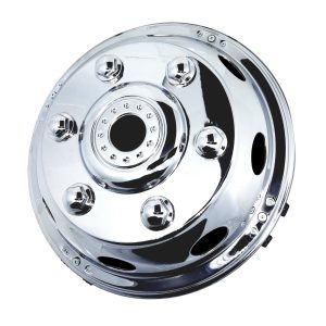 Universal 17.5 inch Front+Rear Wheel Trims set of 4 Stainless Steel