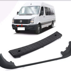 FRONT BUMPER LOWER CENTER MOULDING FRAME + CENTER BLACK VOLKSWAGEN CRAFTER