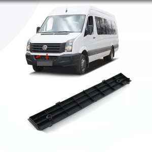 FRONT BUMPER LOWER CENTER MOULDING FRAME BLACK FOR VOLKSWAGEN CRAFTER 2E0807396