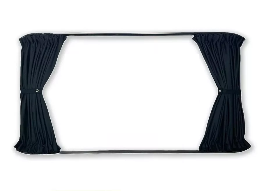 VW CRAFTER BLACKOUT FABRIC SLIDING DOOR WINDOW CURTAINS