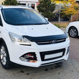 Black bonnet guard protector for Ford Kuga MK2 2013-2016