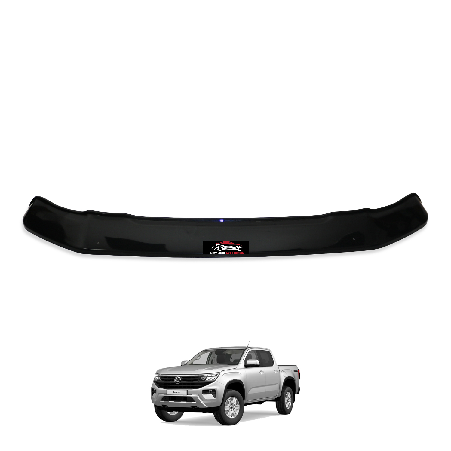 Black bonnet guard protector For VW Amarok 2023+ - Image 3