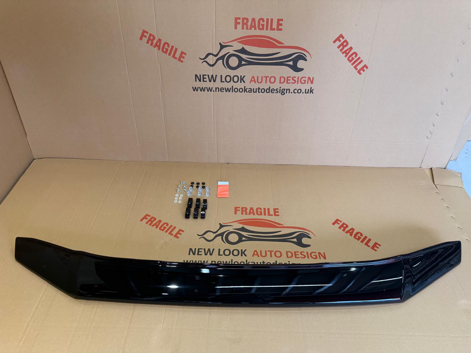 Black bonnet guard protector for FORD RANGER 2023 + - Image 6