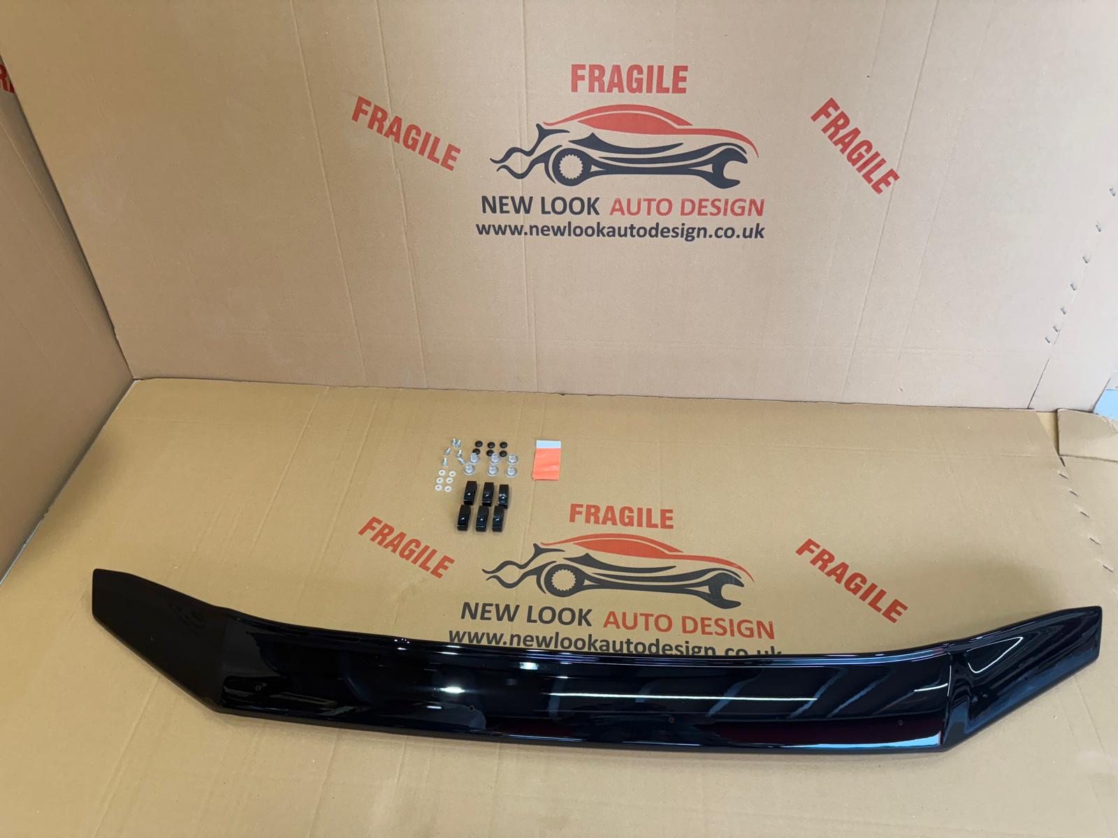 Black bonnet guard protector for FORD RANGER 2023 + - Image 5