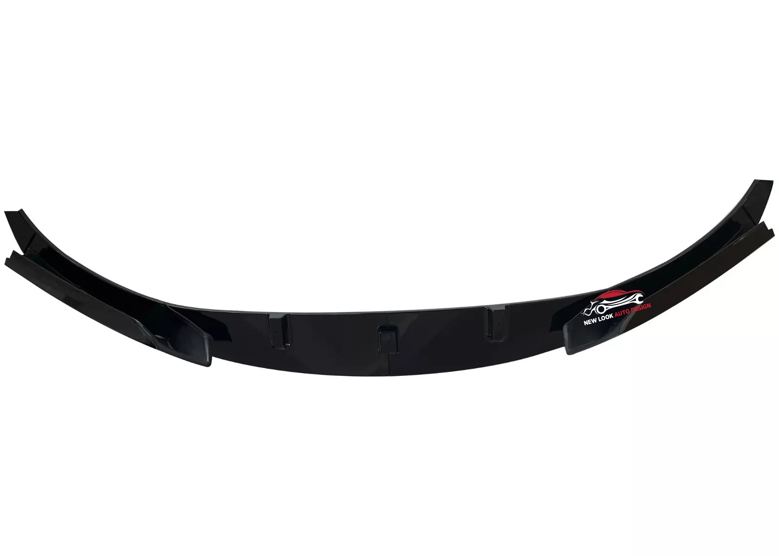 BMW 2 series F22 F23 2014-2021 Black gloss Front Bumper splitter lip 3 pieces - Image 2