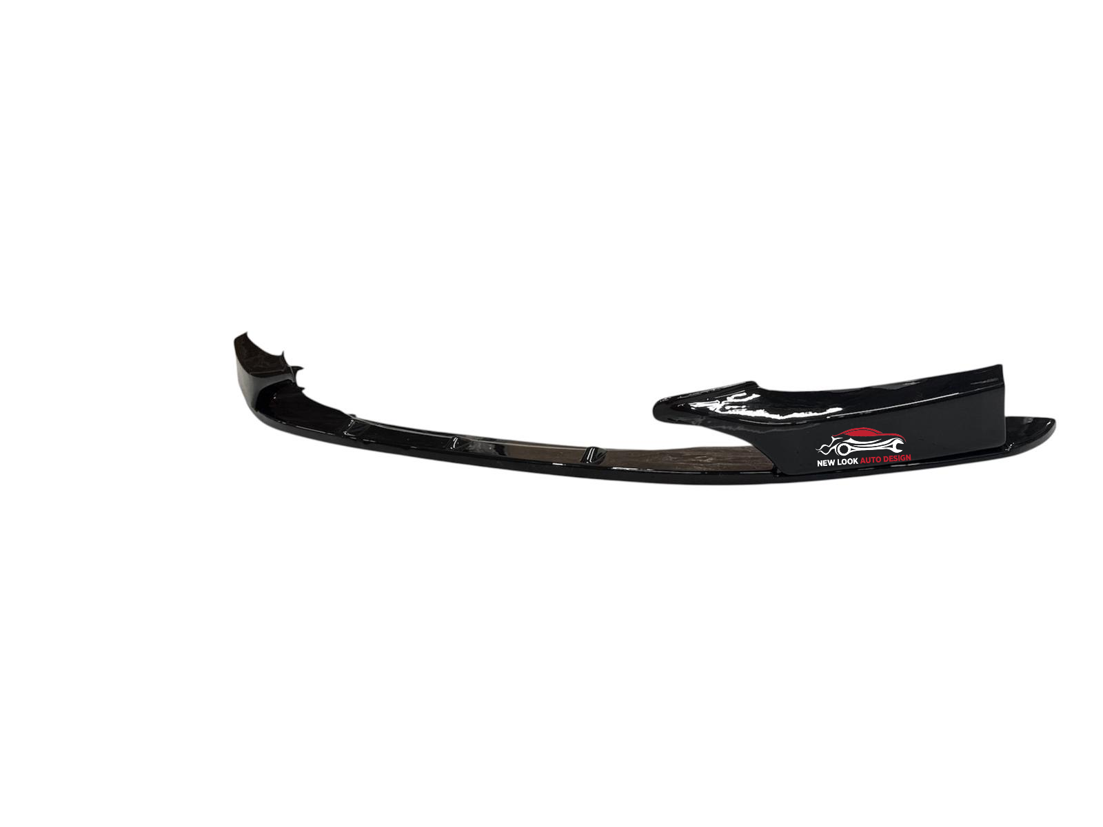 BMW 5 Series F10 F11 M5 2011-2017 Front Abs Gloss Black Splitter Bumper Lip - Image 4