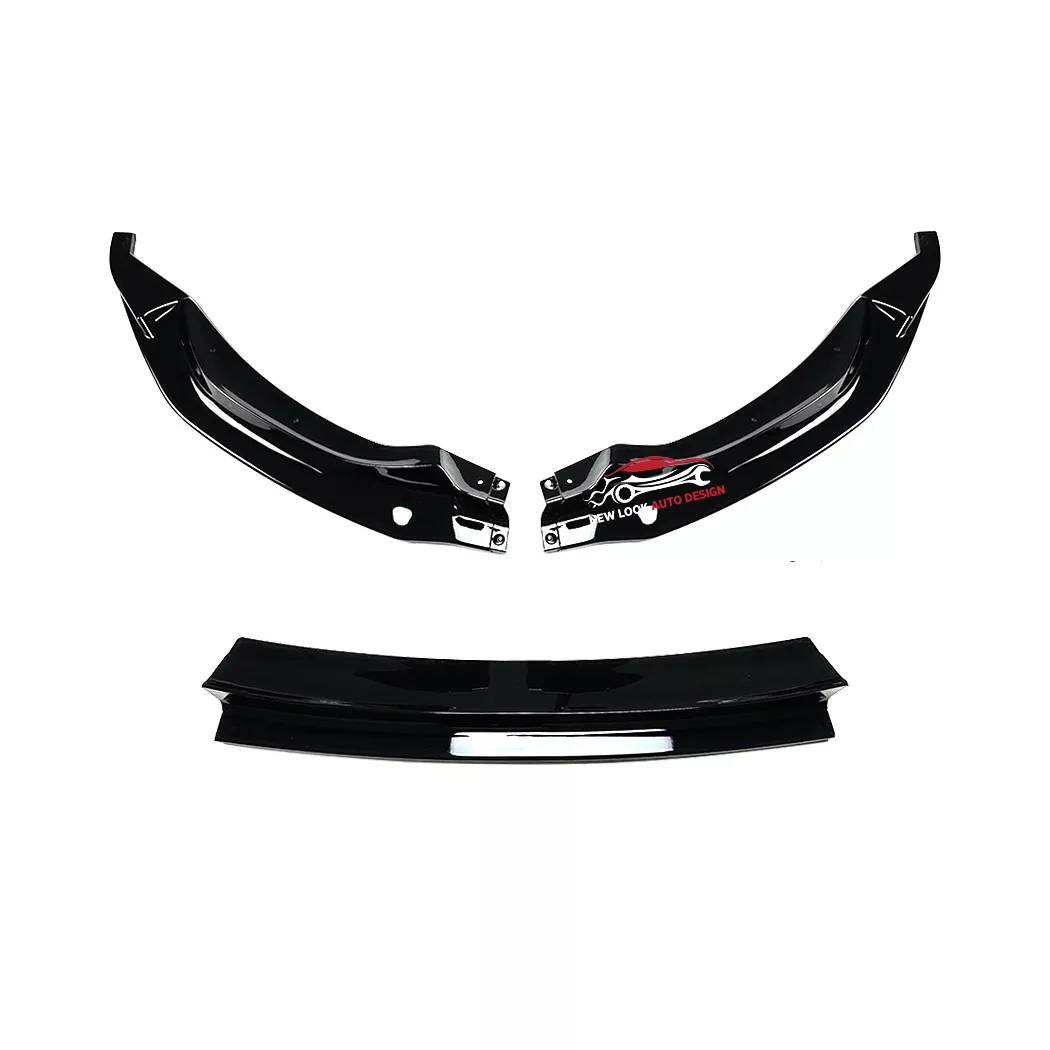 Front Bumper Lip Spoiler BMW 2015-20 F80 M3 F82 F83 M4 MP Style Gloss Black - Image 5