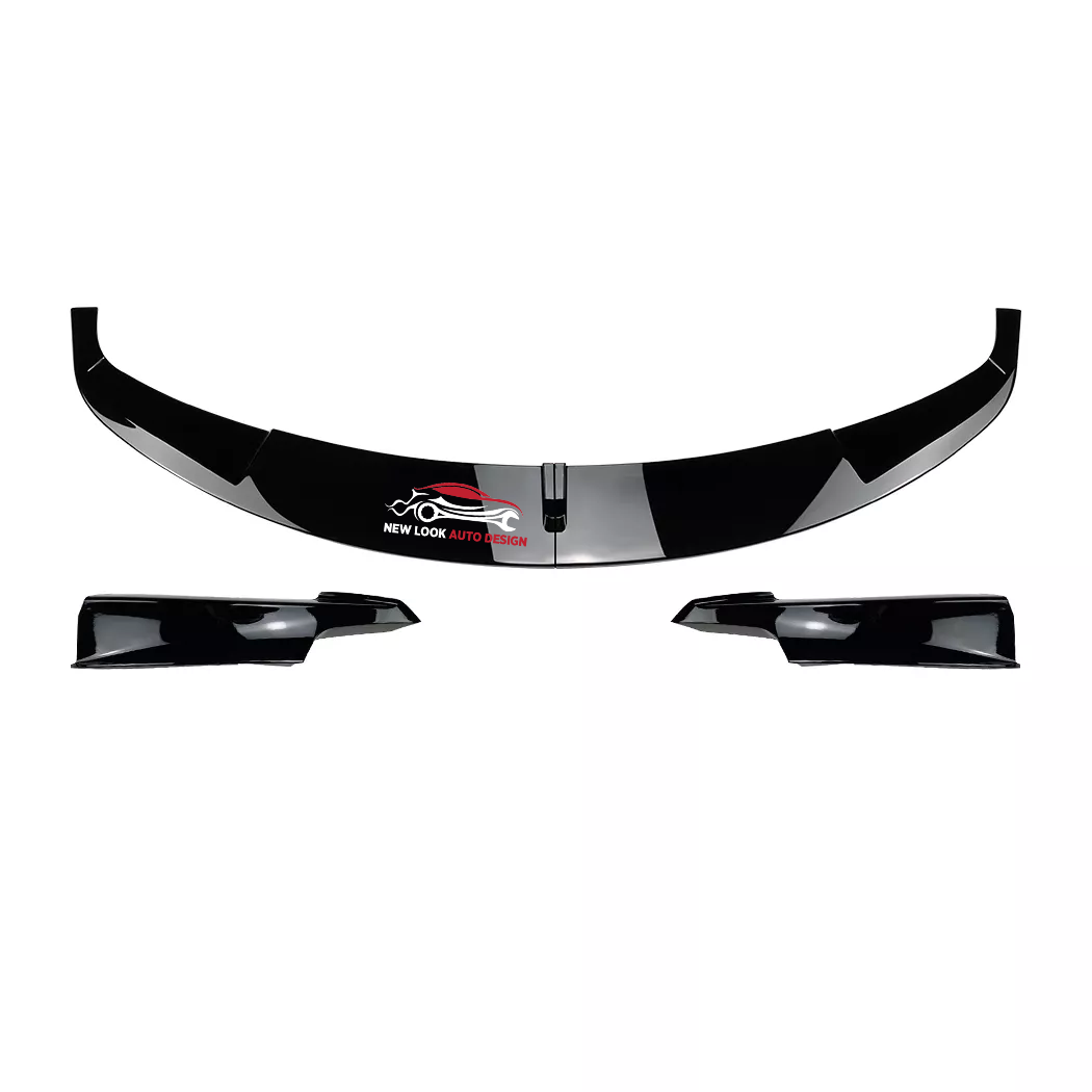 Front Gloss Black Bumper Lip Spiltter For BMW 3 Series F30 F31 M Pack 2013-2019 - Image 5