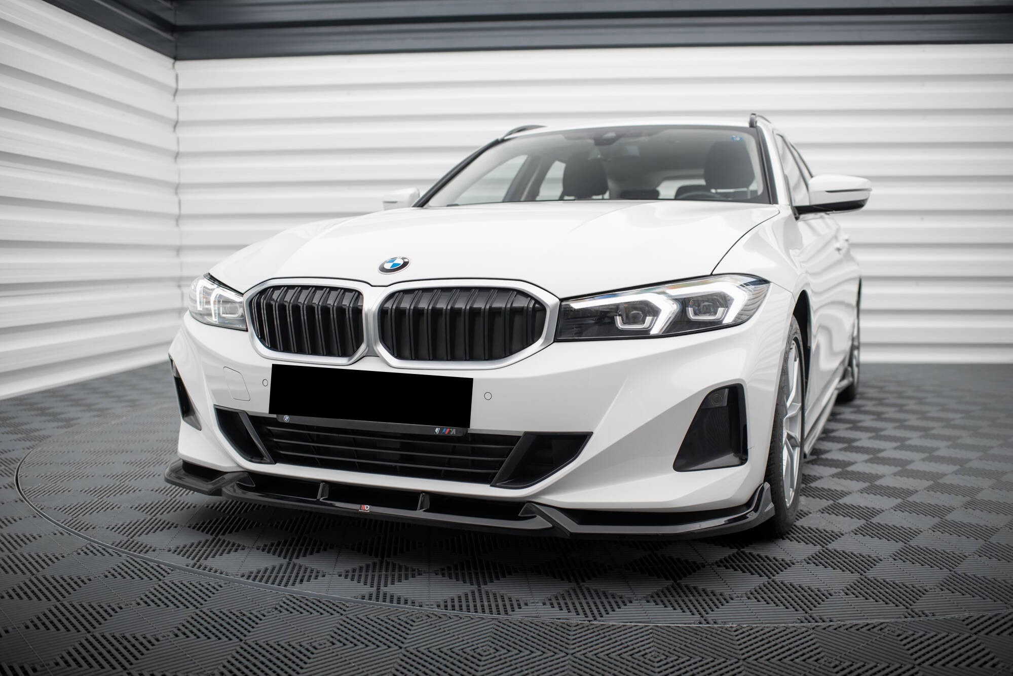 BMW 3 Series G20 G21 G28 M Lower Front Abs Gloss Black Splitter Bumper Lip