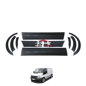 FITS FORD TRANSIT MK7 SWB WHEEL ARCHES FENDER FLARES BLACK ABS PLASTIC 2006-2013