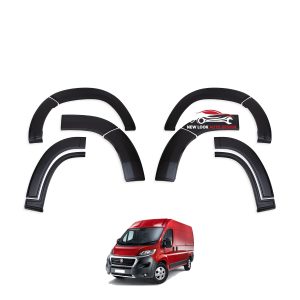 Wheel Arch and Body Cladding Black side panels for Citroen Relay 2014+