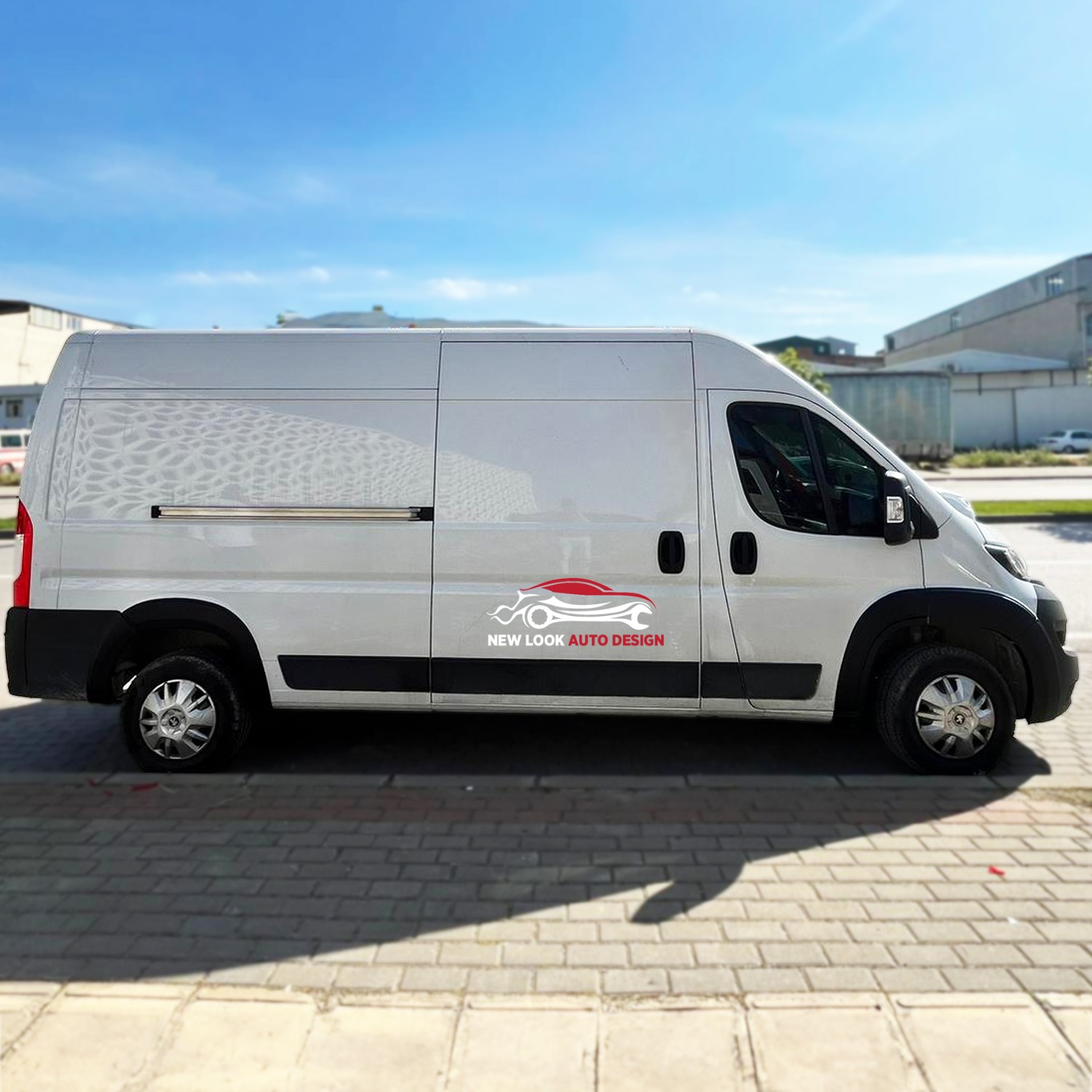 Wheel Arch and Body Cladding Black side panels for Citroen Relay 2014+ - Image 5